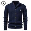 Unisex Polo Ralph Lauren Naujas Rudens ir Žiemos Unisex Vilnonis Megztukas Aukštos Kokybės Verslo Laisvalaikio Megztinis Unisex Megztas Megztinis