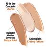 Liquid Foundation, Long-Lasting Dewy Finish Foundation with Pump, Lightweight Skin-Like Glow Full Coverage Face Makeup, Waterproof Liquid Base