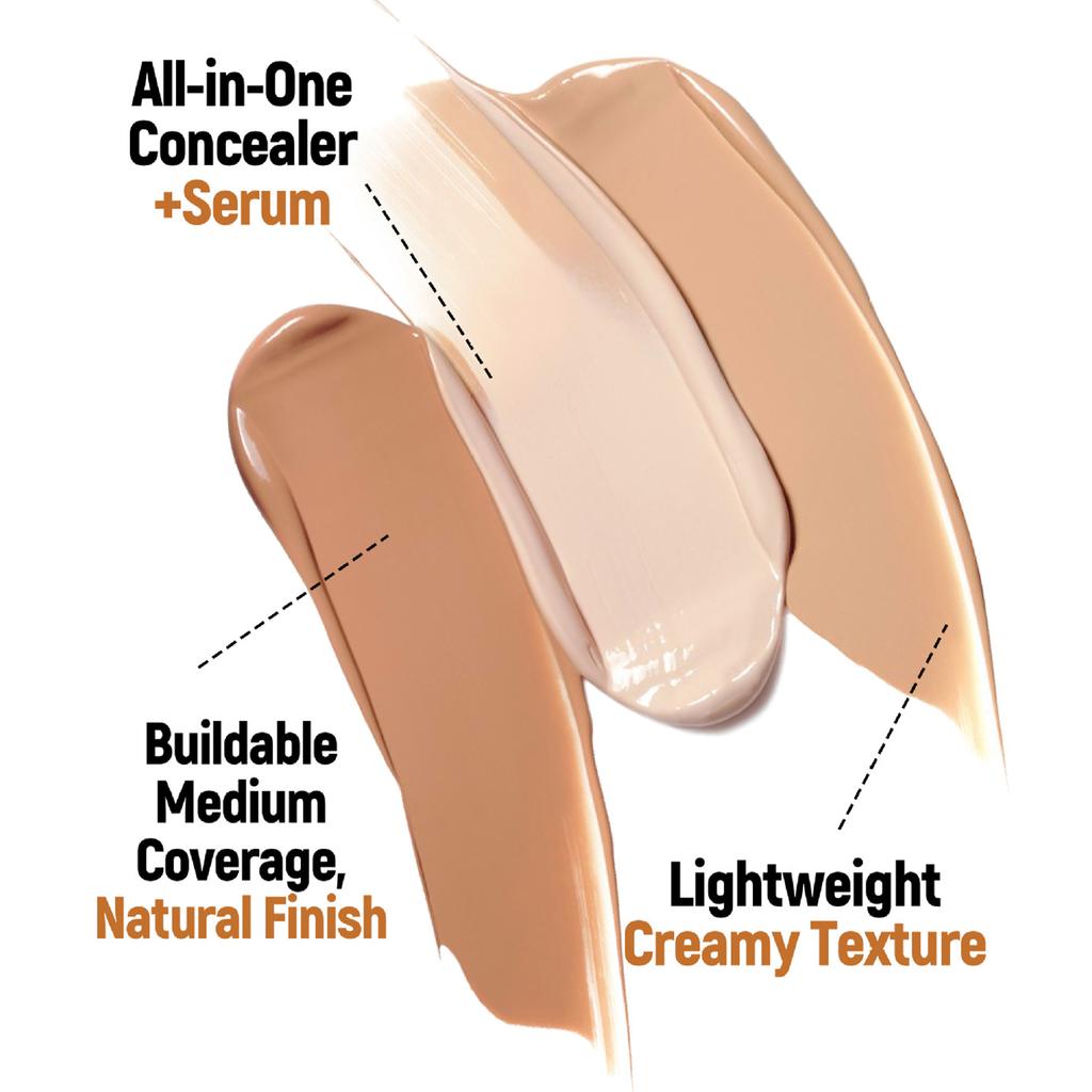 Liquid Foundation, Long-Lasting Dewy Finish Foundation with Pump, Lightweight Skin-Like Glow Full Coverage Face Makeup, Waterproof Liquid Base