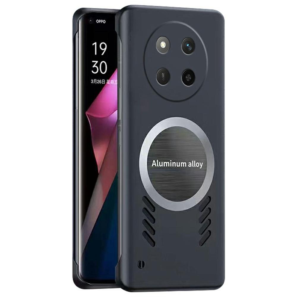 

Чехол для Honor X60 Pro 5G/X9c 5G/Magic7 Lite 5G Жесткий ПК Бесшовный Охлаждающий Чехол для Телефона Black