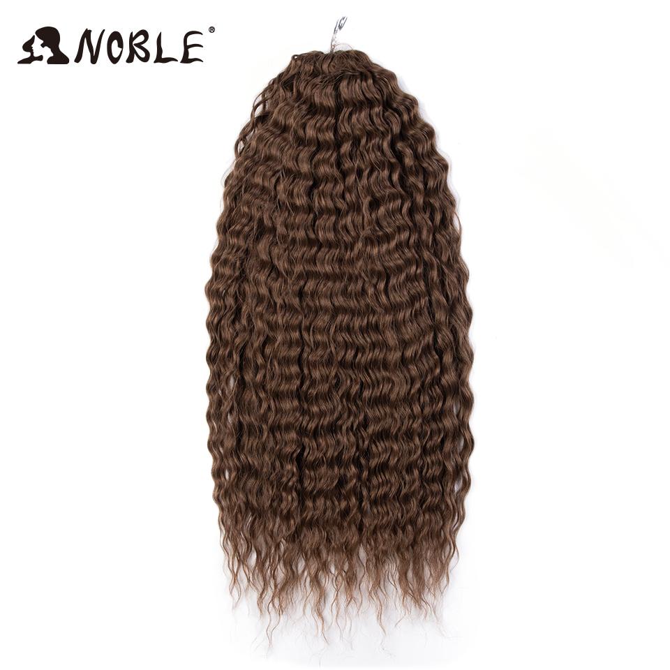 Edles Häkelhaar Locken Haar Wasserwelle 24 Zoll 300g Ombre Blond Twist Häkelhaar Zopf Haar Deep Wave Flecht Haarverlängerung