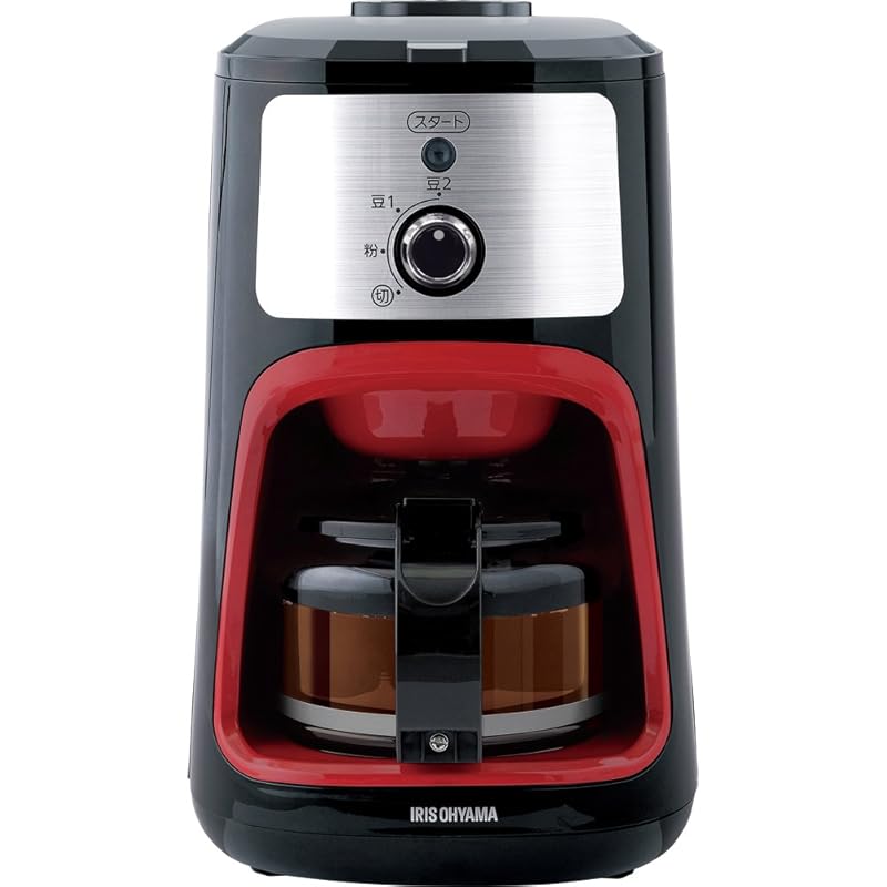 

iris ohyama coffee maker Fully automatic With mesh filter For 1-4 cups black IAC-A600
