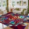 AC Milan Design Crystal Velvet Rug Soft Decorative Mat for Bedroom Entrance
