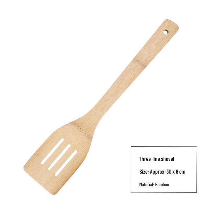 

Набор бамбуковых лопаток: Длинная ручка, антипригарное покрытие, индивидуальный логотип, в комплект входит ложка для риса.