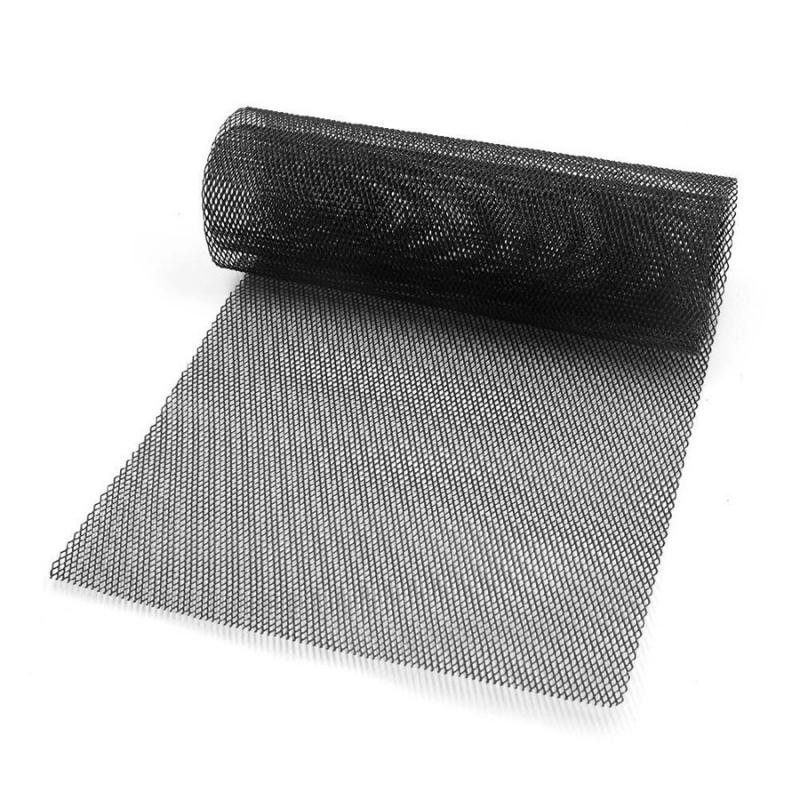 Universal Black Aluminium Rhombus Style Car Tuning Grill Thickened Mesh 40"X13