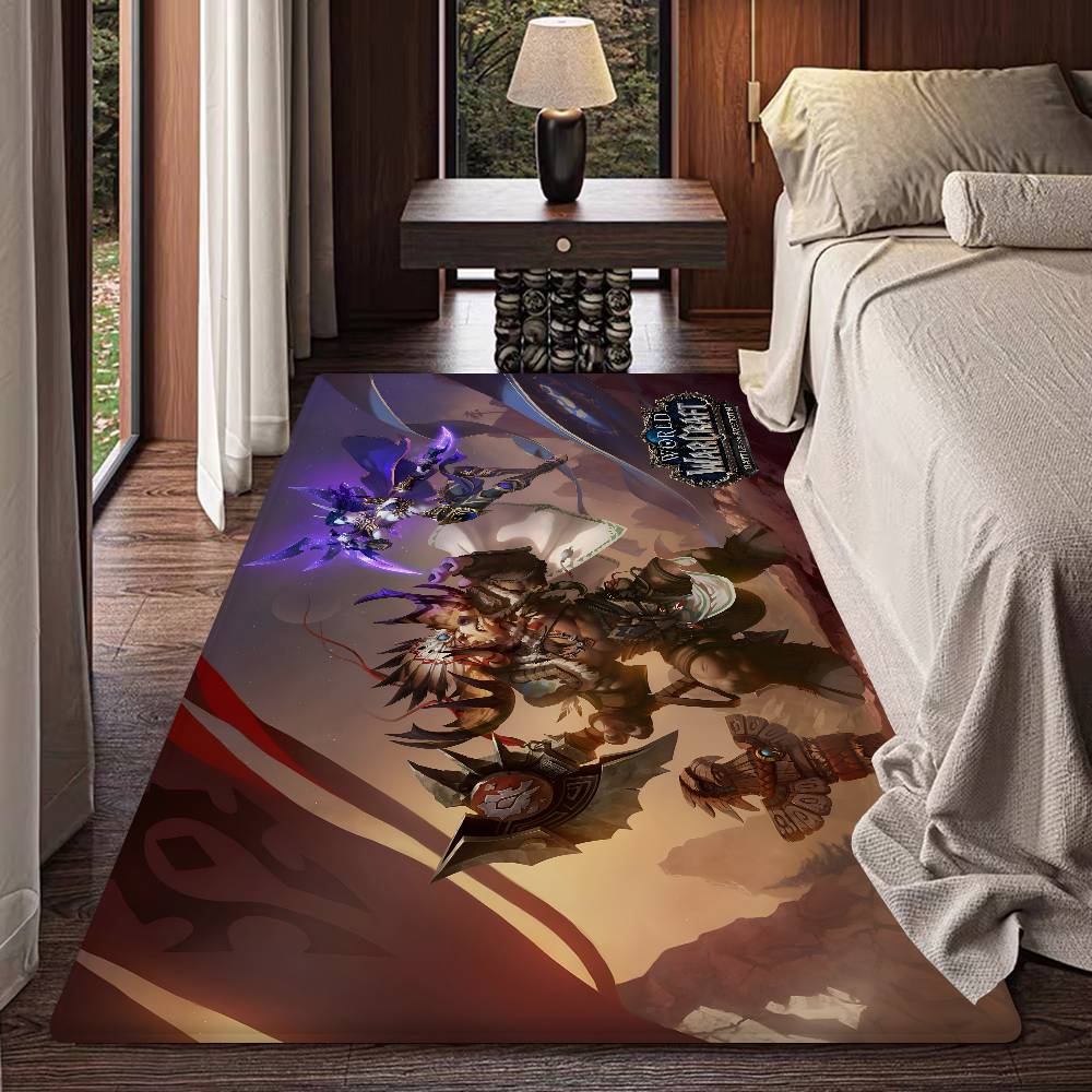 WOW, World Of Warcraft Door Mat INS Style Soft Bedroom Floor House Laundry Room Mat Anti-skid Alfombra