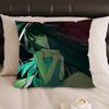 Saya No Uta The Song Of Saya Pillow Covers Cartoon Sofa Decorative Home Double-Sided Printing Short Plush Cute Cushion Cover