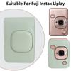 Rieibi Ochronny Pokrowiec na Aparat ze Skóry PU dla Aparatu Natychmiastowego Instax Mini LiPlay - Etui Instax Mini Liplay z Regulowanym Paskiem