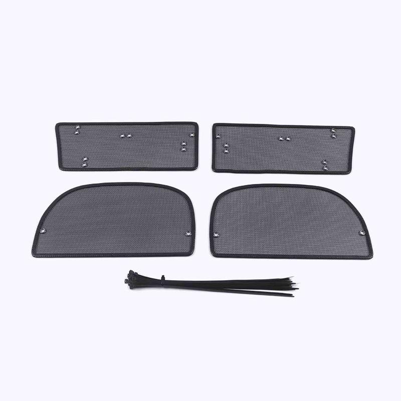 Middle Screening Mesh Front Grille Mesh For BMW X1 2016 2017 2018 2019 Front Grille Net Cover Stainless steel Car Accessories