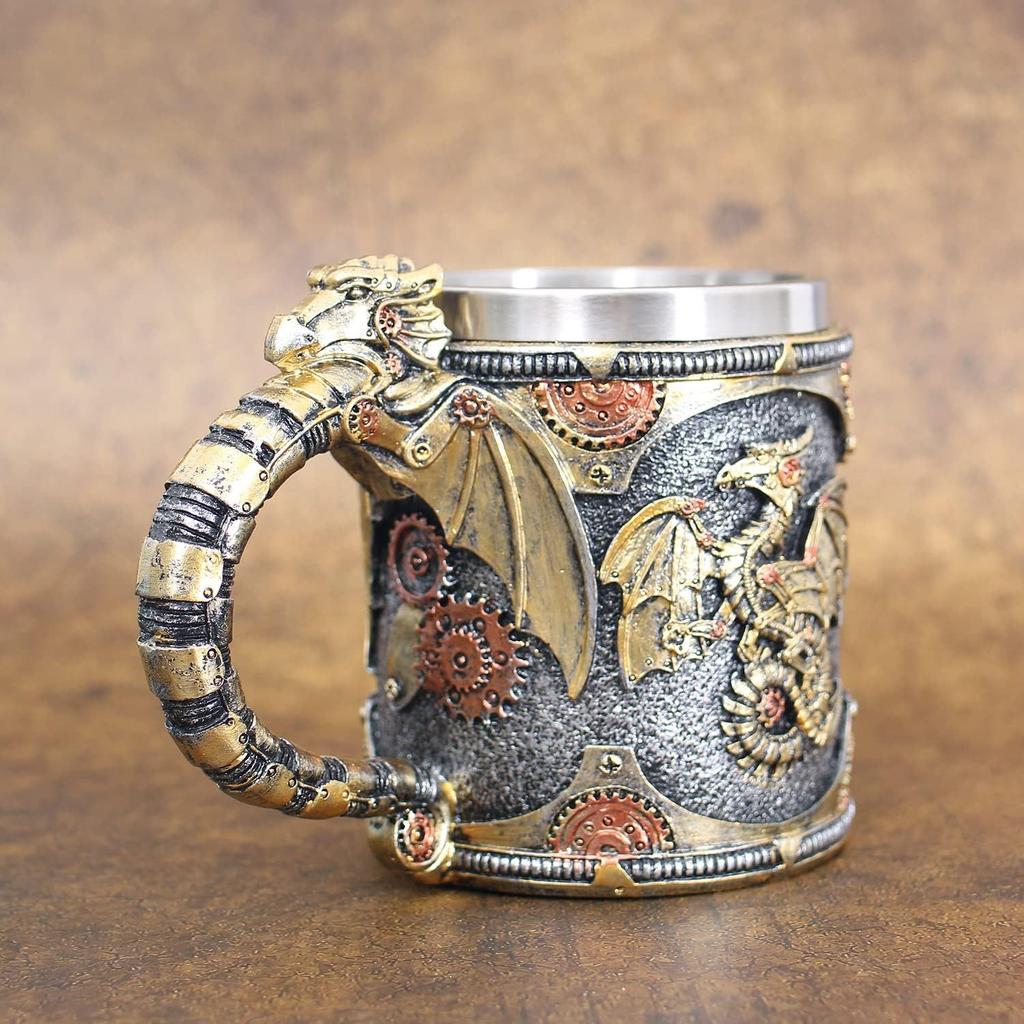 Mechanischer Drache Personality Creative Mechanical Pterosaur Goblet Vintage Wine Glass