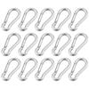 316 Stainless Steel Multifunctional Spring Snap M4 M5 M6 M7 M8 Carabiner Quick Link Lock Ring Hook