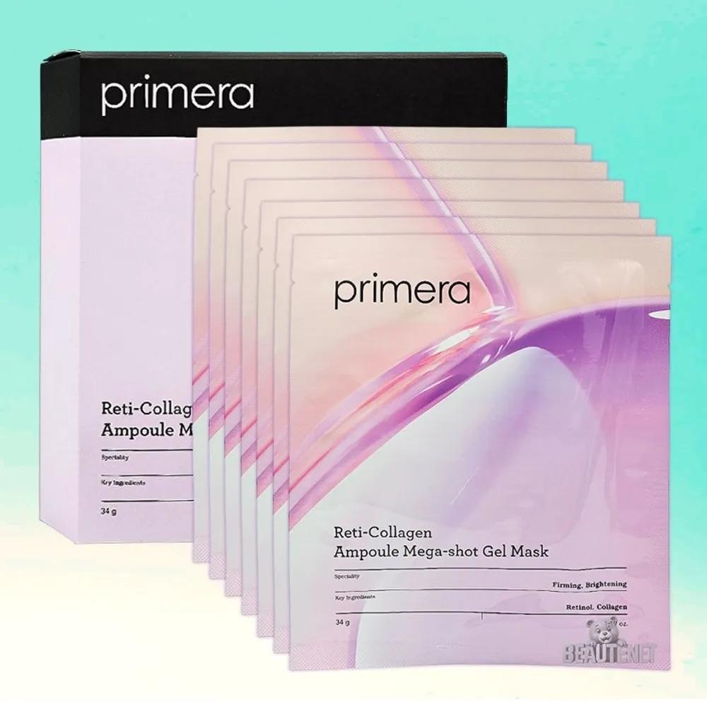 

Primera Reticollagen Ampoule Mega Shot Gel Mask 34g x 7 sheets