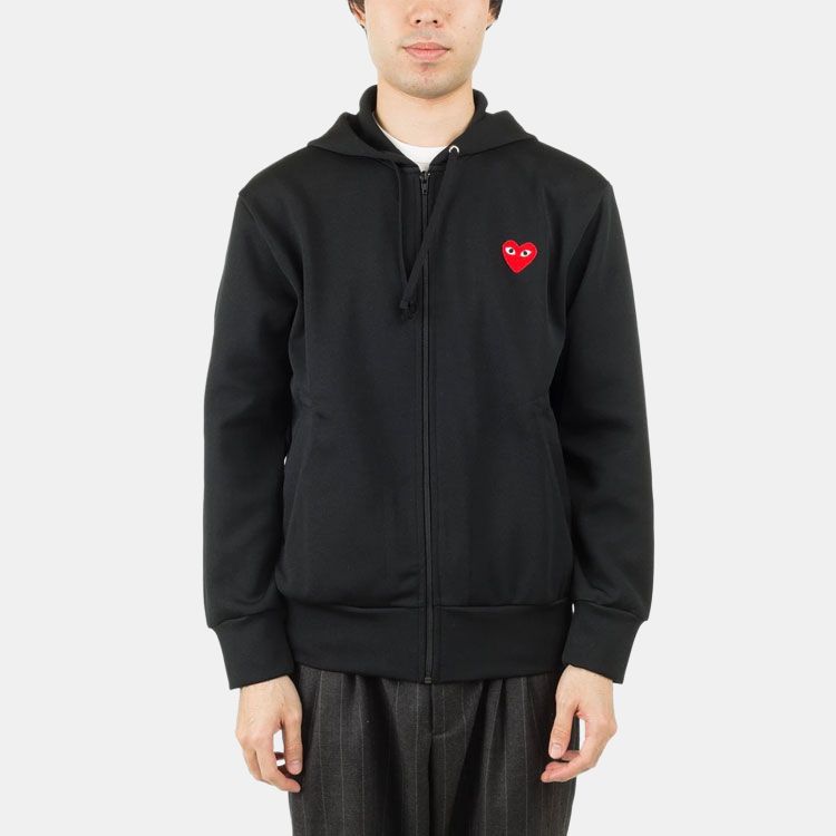 Sudadera CDG Play para Hombre Negra AZ-T172-051-1