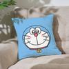 Cute CartoonDdoraemonS Kawaii Customizable Square Pillowcases Stylish And Soft Perfect For Beds Cars And Sofas