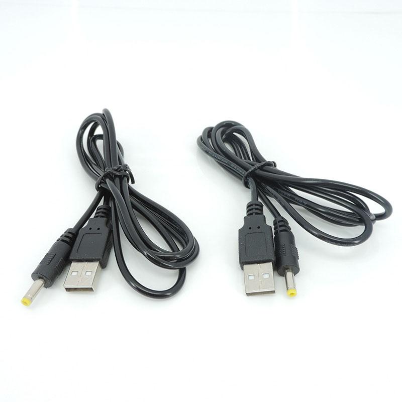 1 szt. 5 szt. 1M USB 2.0 A męski na DC 4,0 x 1,7 mm 5 V 2A 24AWG DC 4,0 MMX1,7 MM Gniazdo wtykowe Ładowarka Kabel zasilający Konwerter