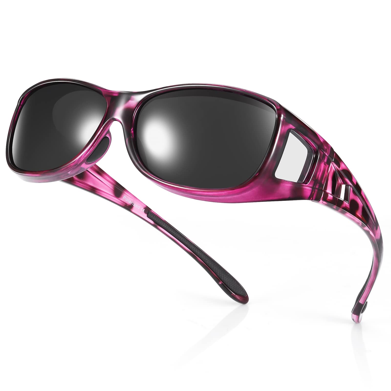 

TINHAO Polarized Over-the-Eye Sunglasses for Driving, UV400 Protection, Ultra-Lightweight, Drop-Resistant, Perfect for Driving, Motorcycles, Golf,