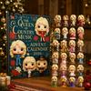 Childrens Birthday Gifts The Queen of Country Music 2026 Advent Calendar, 24 Days Christmas Countdown Holiday Gift for Family Box, 2D Acrylic