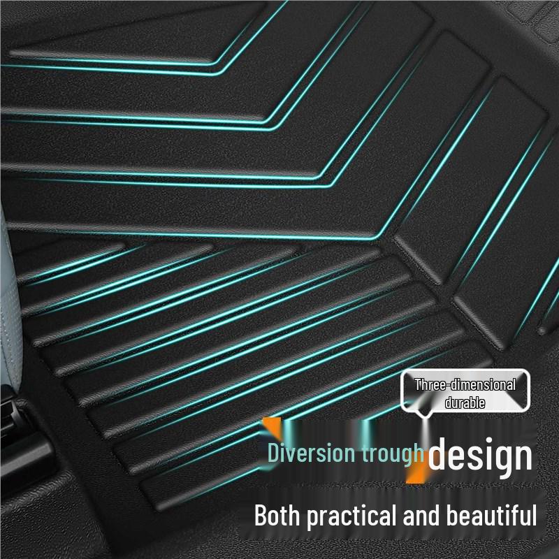 Changan New Deep Blue S05 TPE Floor Mats - Compatible with 26 Models, Full Coverage Car Accessories.