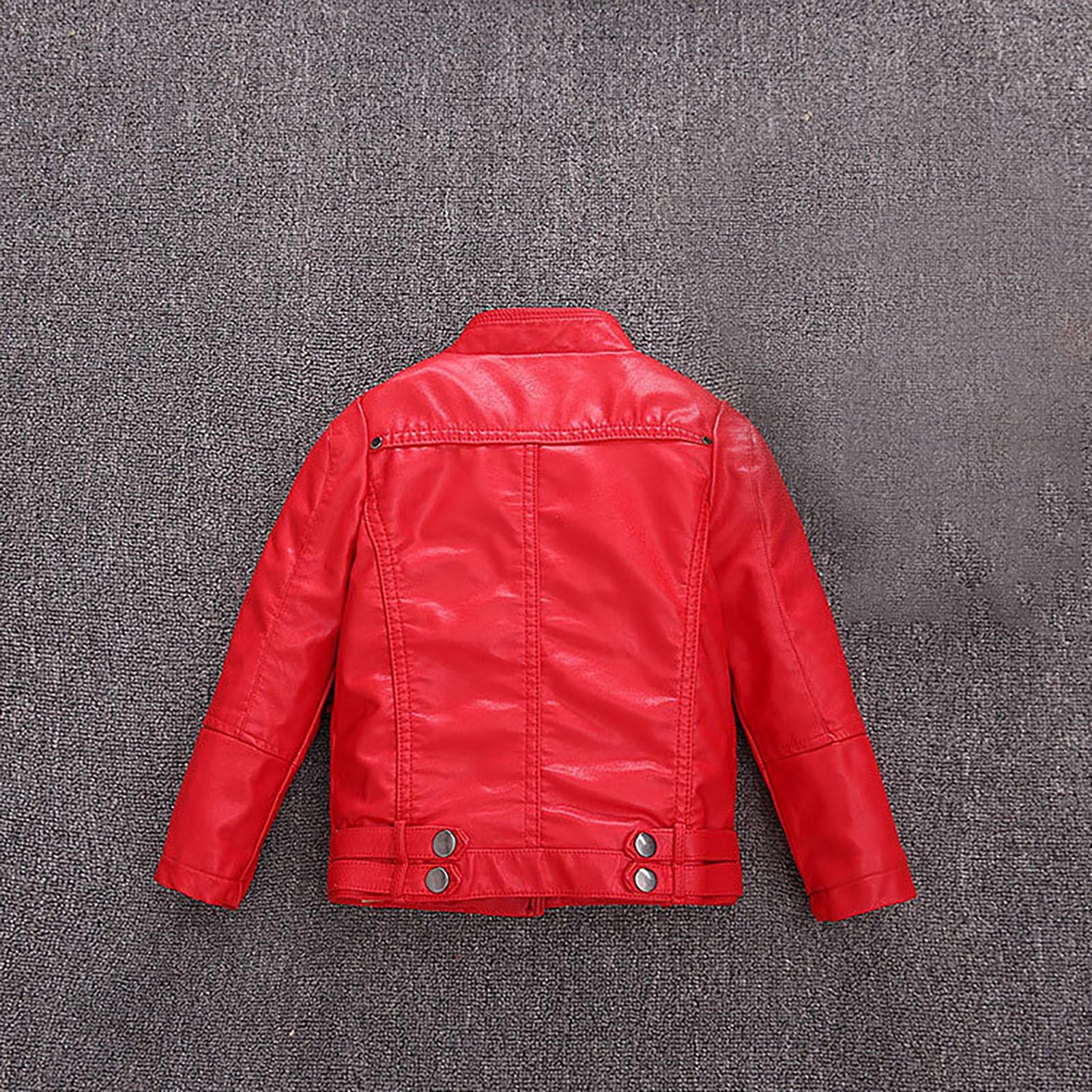 Детские кожаные куртки — фото 4