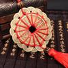 1 Pcs Feng Shui Mystic Knot Chinese Lucky Coins Wall Hanging Home Decor Wealth Career Health Cures Lucky Charm Amulet