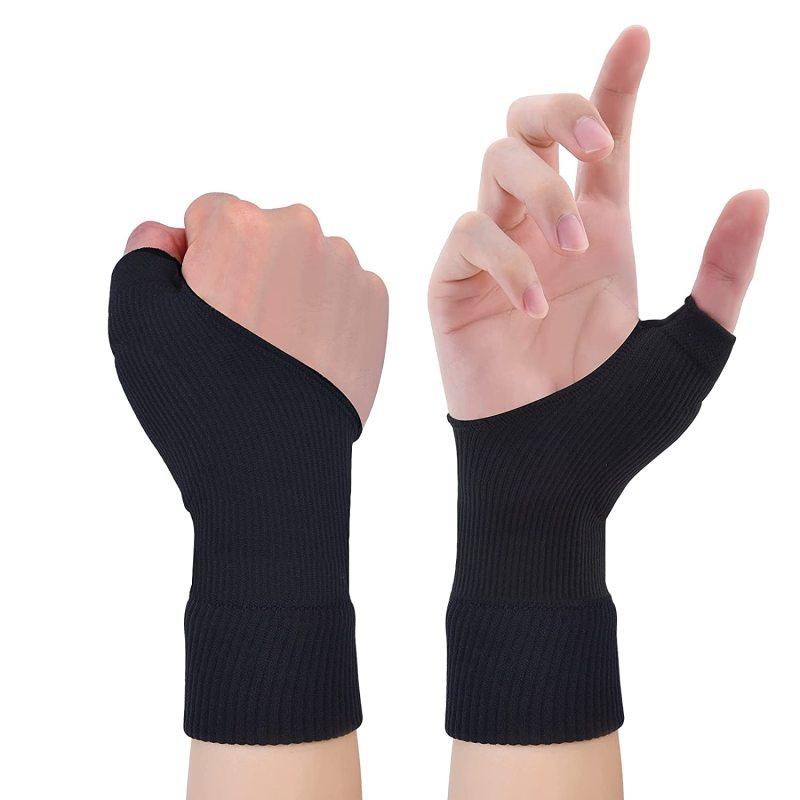 Breathable Wrist Support Gloves With Gel Thumb Pads For Arthritis Pain Relief And Injury Protection