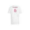 adidas Performance Men's White Football Crew Neck Short Sleeve T-Shirt HT5186