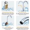 Infrared Sensor Basin Sink Faucet Touchless Automatic Touch Free Water Saving Sensor Deck Mount Sense Water Faucets Tap