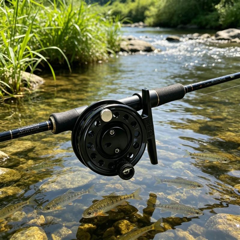 Plastic Construction Fishing Reel With Fast Release Spool One Button Disassembly Alloy Gear Fishing Reel Ergonomic