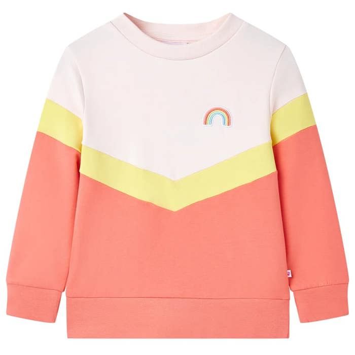 Sweatshirt pour enfants rose pâle 92/104/116/128/140