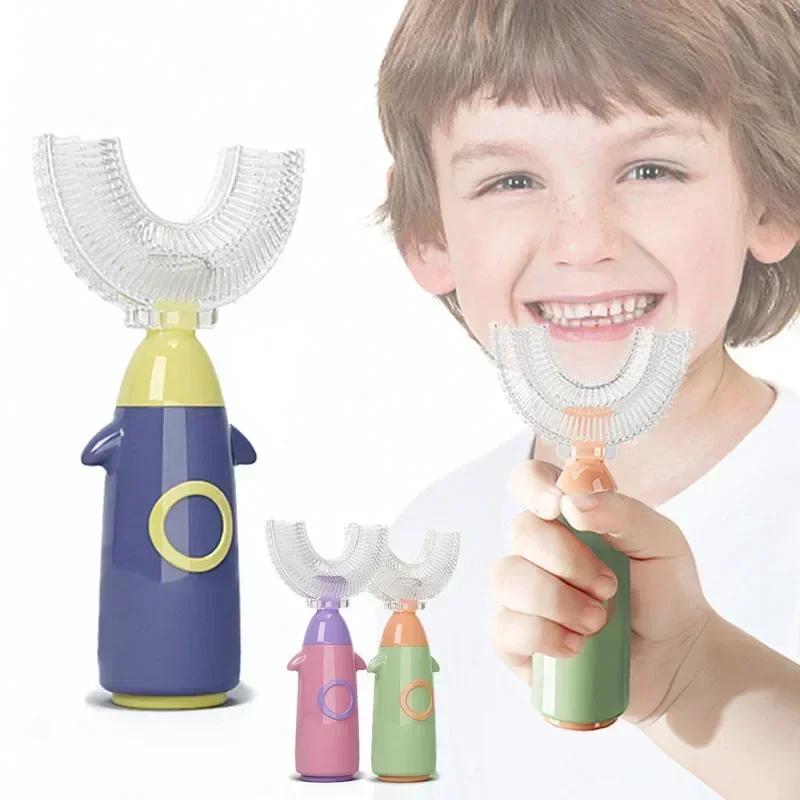 Toothbrush for Kids U Shape 360° Children's Toothbrush Teeth Care for Teeth Cleaning Child Toothbrush Baby Brush Dental Care
