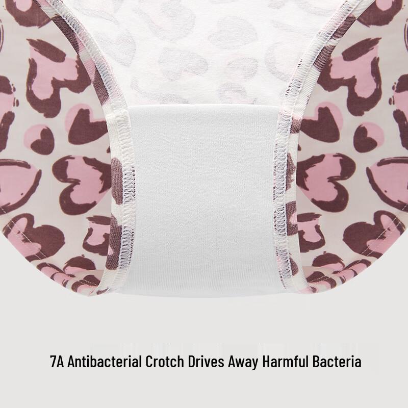 Youkeshu Women's 7A Antibacterial Cotton Briefs