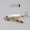 Micro Metal Jig 7G 10G 15G 20G 25G 30G Shore Casting Jigging Lure Shore Casting Saltwater  Fishing Lure Bit Artificial Bait