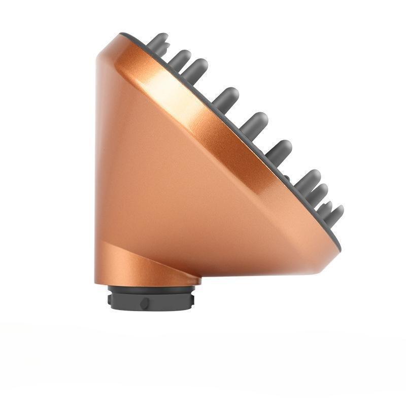 Voor Dyson HS01/HS05 Diffuser Voor Supersonic Föhn Stylingtool 360° Roterend Mondstuk Vervanging Universele Haardroger Diffuser goud