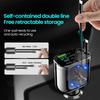 NEW 5-IN-1 100W Retractable Car Charger Mobile Phone USB PD Type C Cable for IPhone Fast Charge Cord Car Socket Adapter