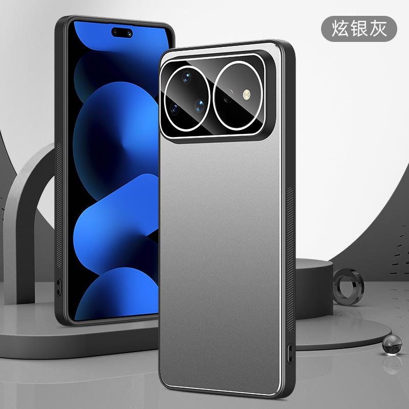 Applicable To Huawei Nova16 Mobile Phone Case Nova16Pro with Lens Film Nova16 Metal Matte Back Plate Anti-drop
