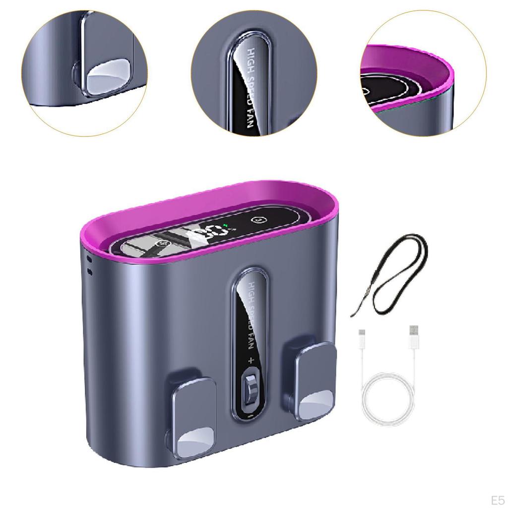Waist Fan Hanging Cooling Mini Creative Practical Personal Body Portable for Running Backpacking
