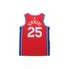 Nike NBA 76ers Basketball Jersey Men Tops Red 877219-658