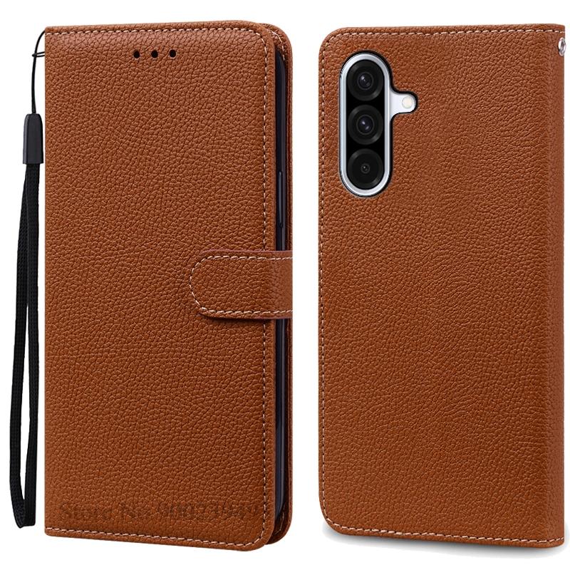 For Samsung A36 Case Leather Flip Wallet Cover For Samsung Galaxy A36 5G Case Soft Silicone Book Cover Coque Fundas Shell