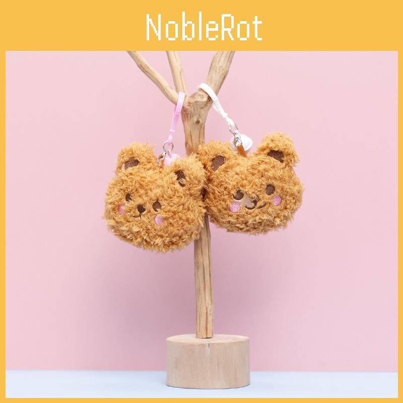 Keychain Cute Bear Cartoon Girls Backpack Decoration Hanging Plush Gift Doll