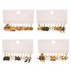 Halloween Parties Earring Adornment Stylish Halloween Themed Earring Assortment for Daily Wear and Special Occasions