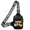 Pikachu Pokemons Shoulder Bags Charizard Anime Figures Chest Pack Cartoon Fashion Large Capacity Small Crossbody Bag Kids Gift