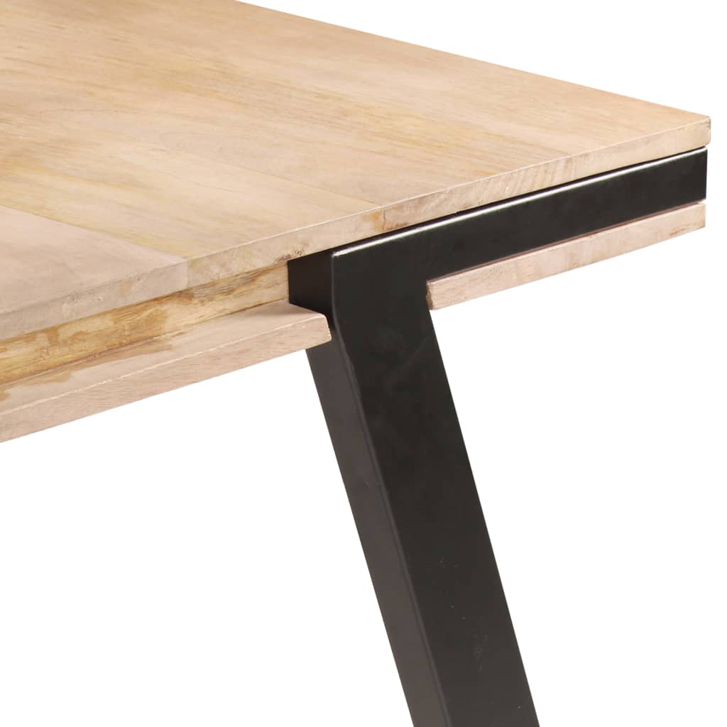 Dining Table 180 x 90 x 76 cm Solid Mango Wood