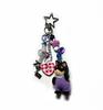 Beautiful Handmade Beads Calico Critters Cat Babies Keychain