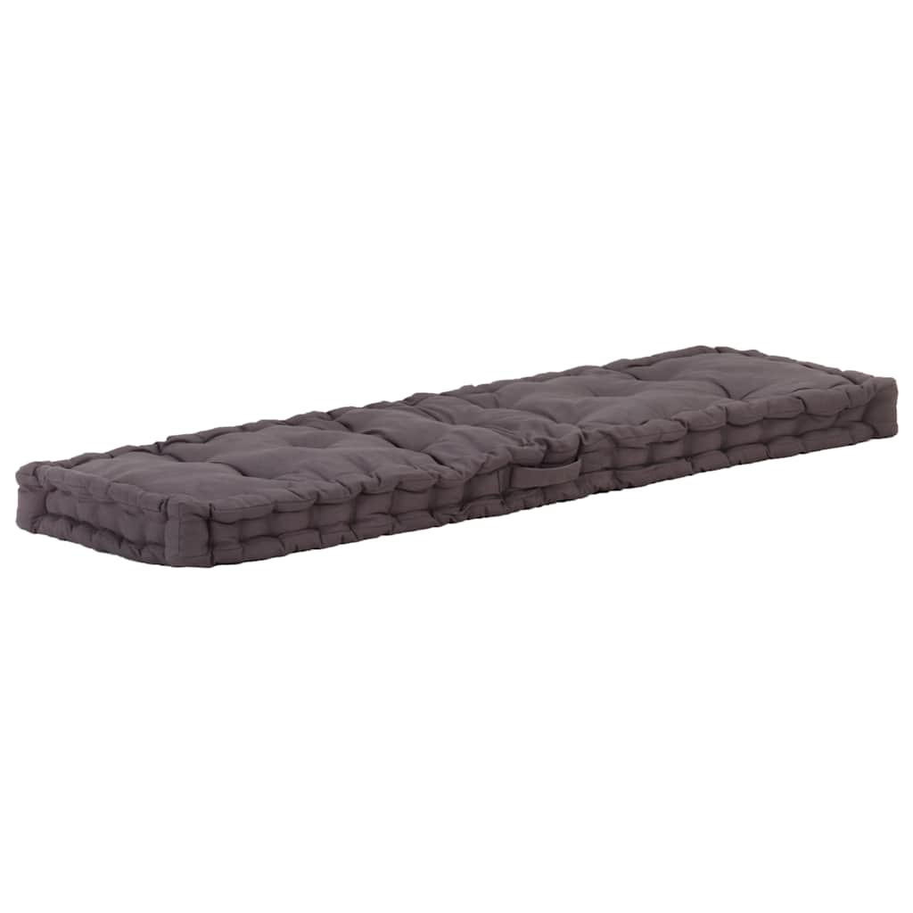 Palette Cushions 2 Pcs Cotton Anthracite