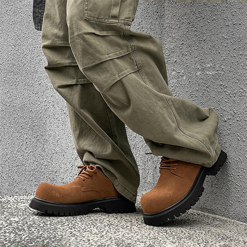 Fashion Trendy Thick Soled Men's Shoes Classic Minimalist and Luxurious Styles Fashion and Leisure Party Daily Office Work Young Shoes