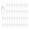 AEE4-50Pcs Multifunctional Plastic Clip Store Clothes Clip Rotating Hook Curtain Storage Clip Household Rotating Sock Clip