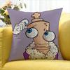 Cartoon KKinger   Various Sizes Square Pillow Case For Car Home Bedchamber Decor