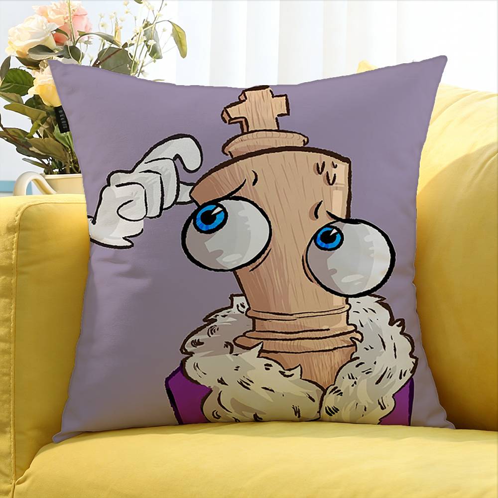 Cartoon KKinger Various Sizes Square Pillow Case For Car Home Bedchamber Decor