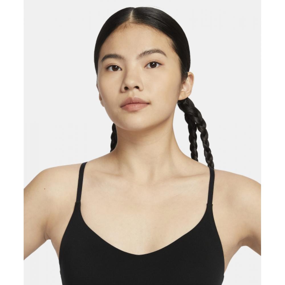 Nike Indy Light Support Pad Adjustable Sports Bra W   Black Black White  Fd1063 011