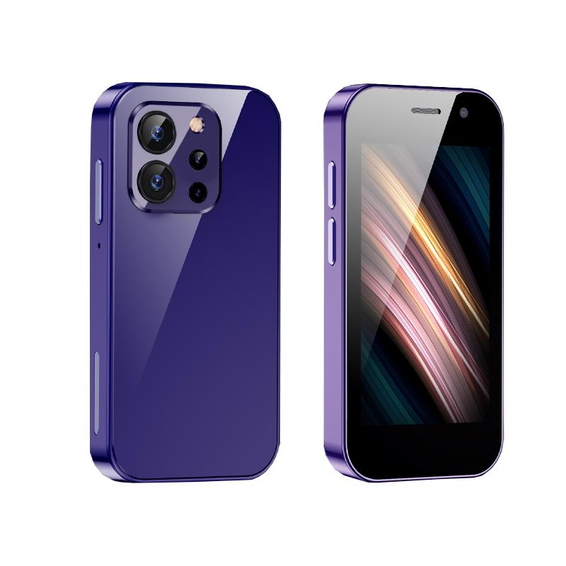 XS15 PRO Small Smartphone 3.0 Inch Android 9.0 Quad-core RAM 2GB/3GB ROM 16GB/64GB 2000mAh Face ID Type-C Dual SIM 4G Mobile Phone